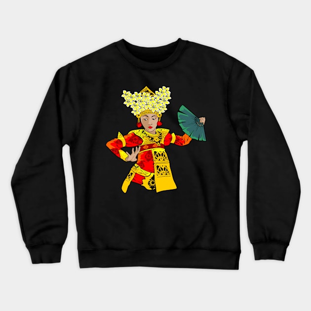 Fan Dance Crewneck Sweatshirt by Ernish